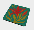 ABSTRACT BIRD OF PARADISE COASTER